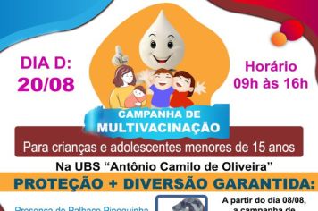 Campanha de multivacinação