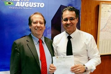 Prefeito agradece Capitão Augusto pelas emendas destinadas e reivindica novos recursos