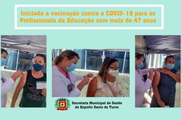 VACINAÇÃO COVID 19 EM ESPÍRITO SANTO DO TURVO