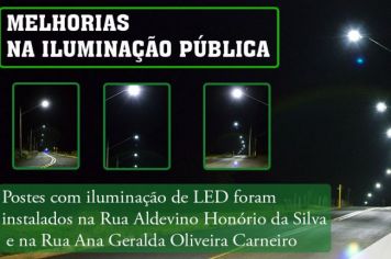 Instalação de Postes de Luz