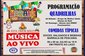 Arraiá em Espírito Santo do Turvo neste final de semana