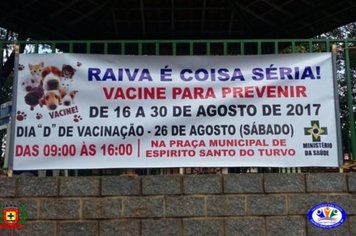 Campanha de vacinação contra raiva !