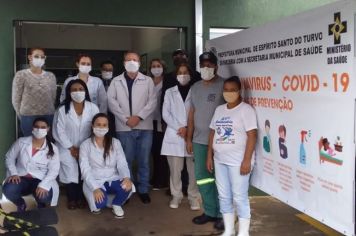 Prefeito Acompanha Pacientes com Síndrome Gripal 