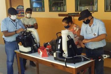 Equipe de Vetores da Vigilância Sanitária Realizam Treinamento 