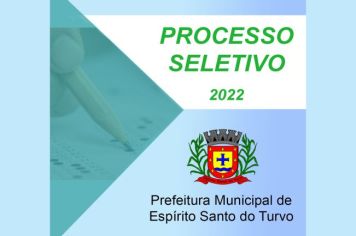 PROCESSO SELETIVO Nº 01/ 2022