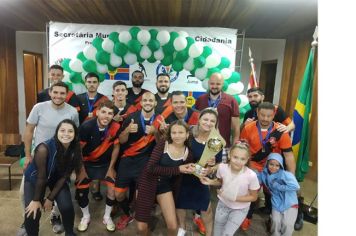 FINAL DO 9º CAMPEONATO MUNICIPAL DE FUTSAL