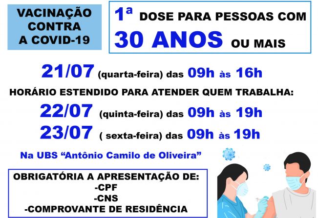 VACINAÇÃO COVID 19 