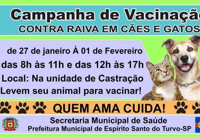 CAMPANHA DE VACINAÇÃO