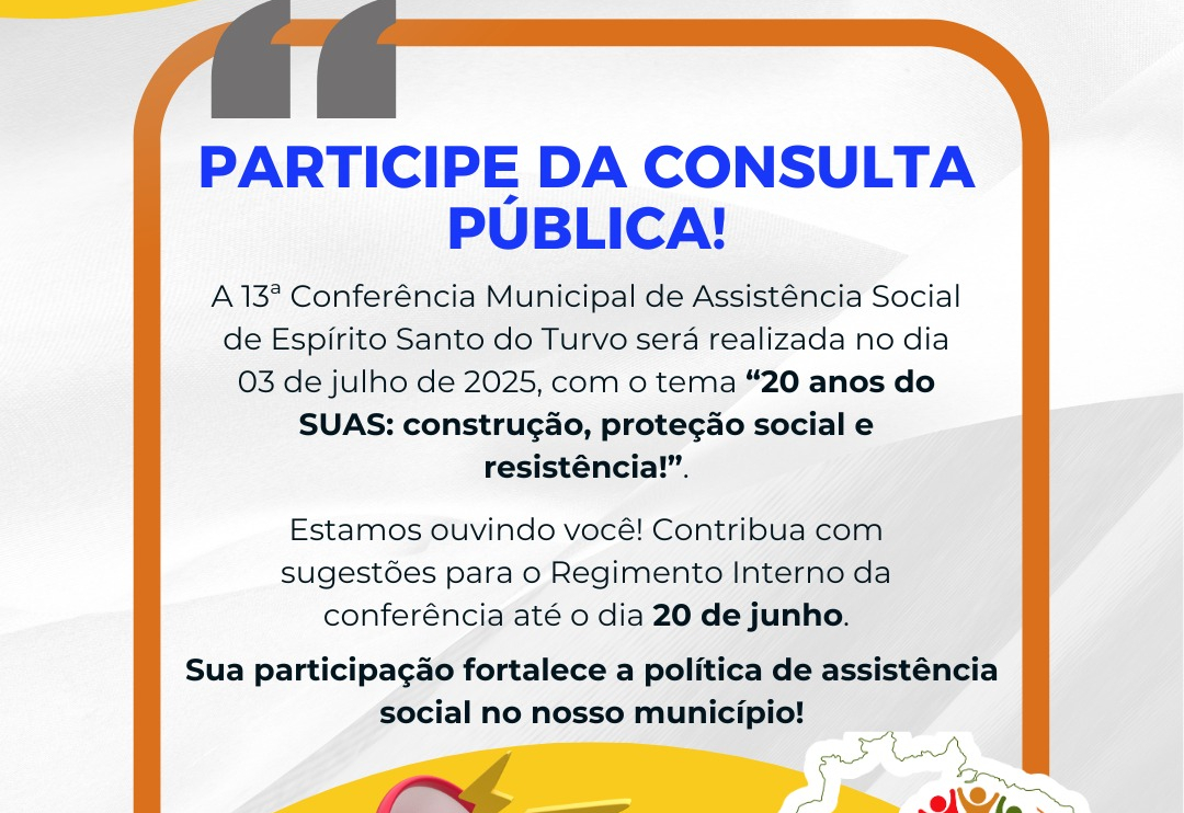 13ª Coferência Municipal de Assistência Social