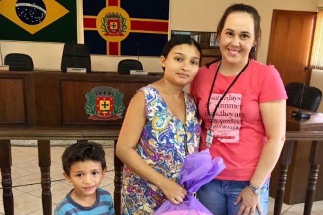 Palestra para as Gestantes usuárias do SUS